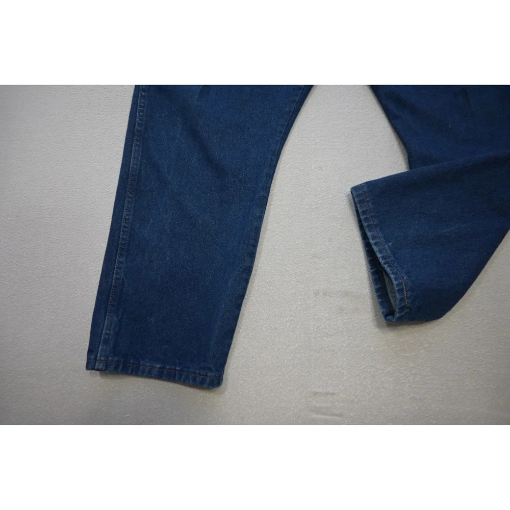 Wrangler Five Star Jeans Mens‎ 40x30 Blue Straight Leg Relaxed Fit Denim EUC